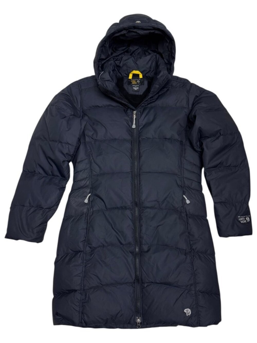 MOUNTAIN HARDWEAR Coat Down Fill Black Winter Long Puffer Parka Jacket Womens S